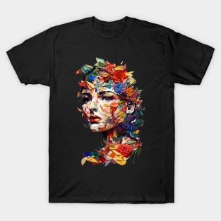 Woman made of Flowers T-Shirt